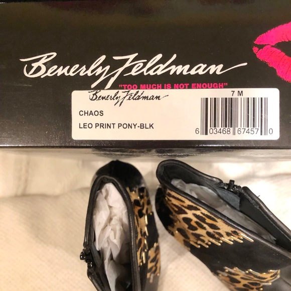 Beverly Feldman booties size 7 - Picture 4 of 4